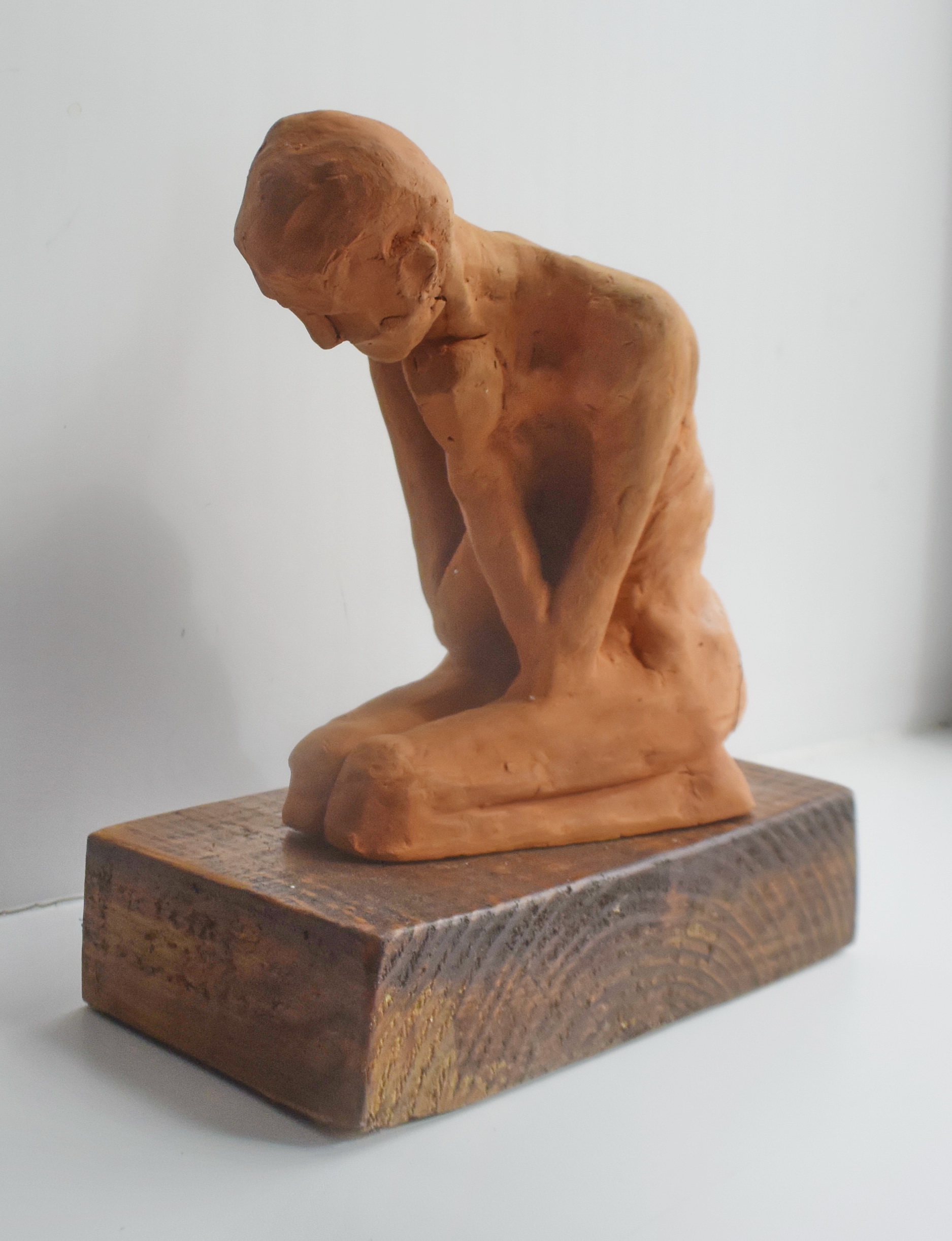 «Непокорённый», Романова Екатерина, номинация «Скульптура», 13-15 лет, преподаватель  Куроедов Александр Андреевич,  БОУ ДО «Тюкалинская ДШИ»