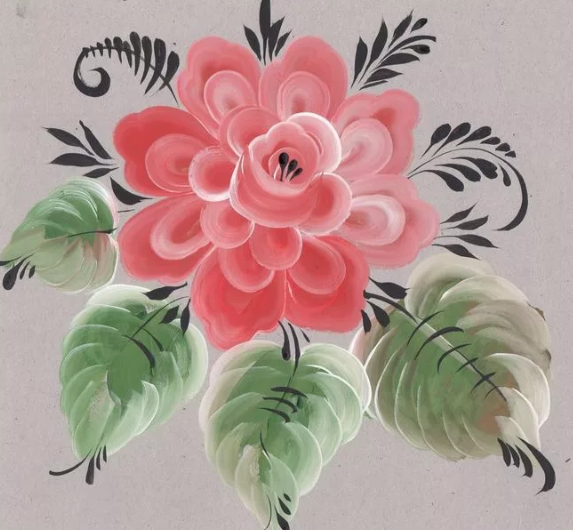 Урало-сибирская роспись. Омская версия